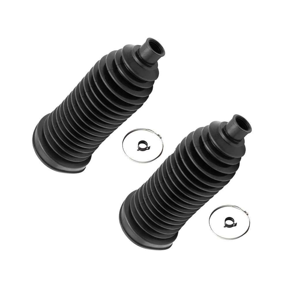 ya 5 8.7 2 Pieces Front Steering Rack Pinion Boot Bellow Black Replaces Fit Dart Cherokee
