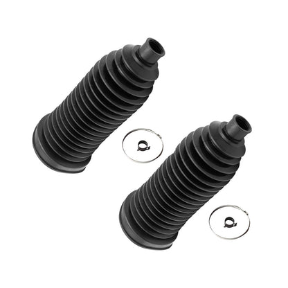 ya 5 8.7 2 Pieces Front Steering Rack Pinion Boot Bellow Black Replaces Fit Dart Cherokee