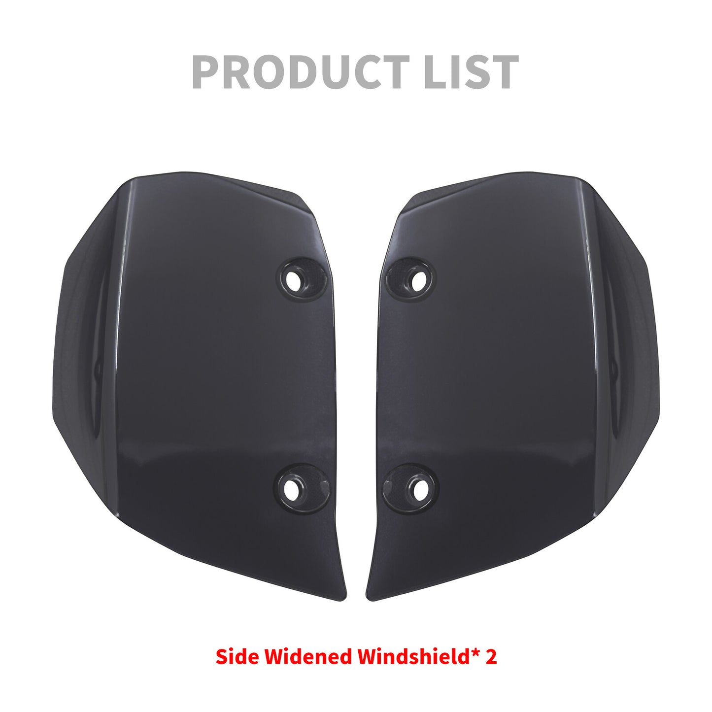 ya 5 8.7 Side Windshield Extension Windscreen Fit for Harley Pan America 1250S 2021-2023