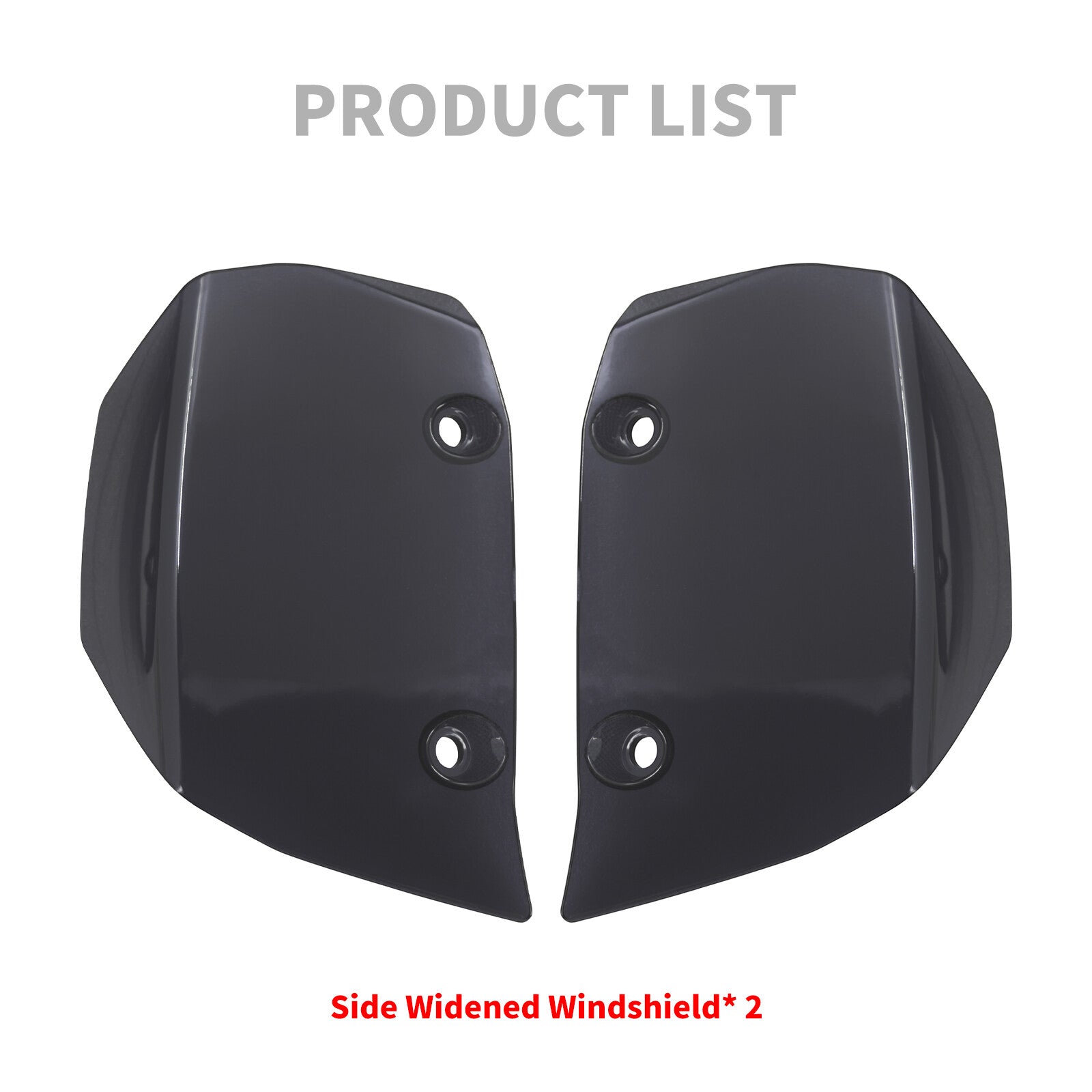 ya 5 8.7 Side Windshield Extension Windscreen Fit for Harley Pan America 1250S 2021-2023