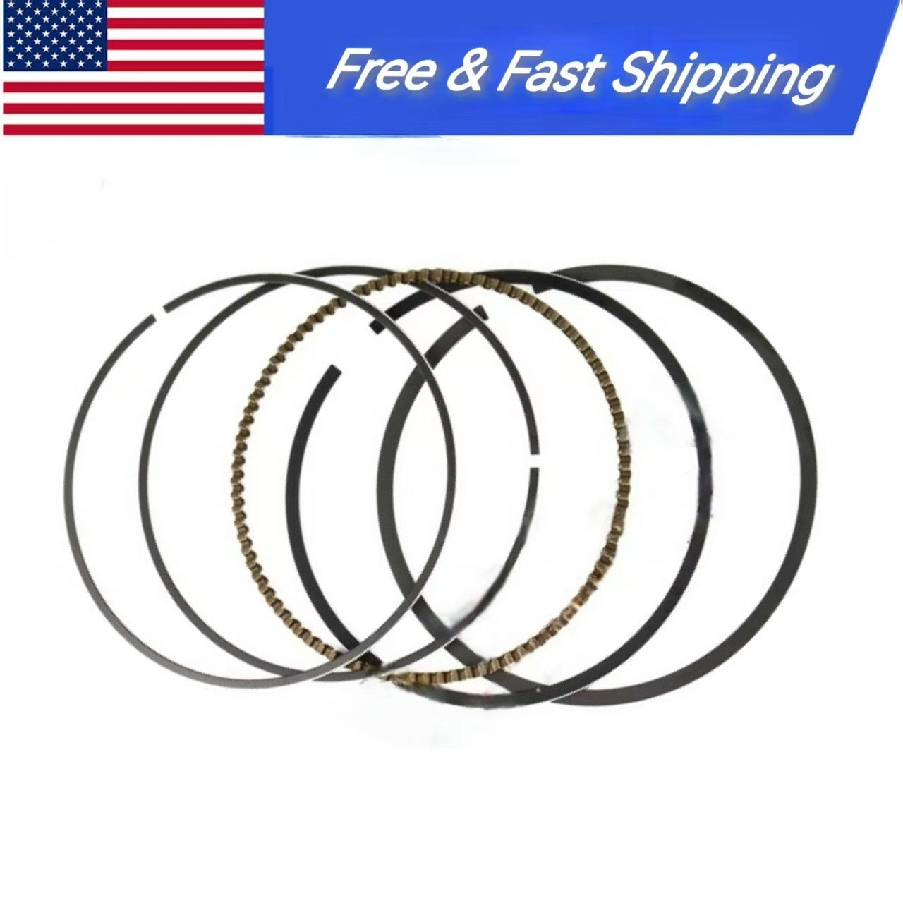 ya 10 5.28.2 Piston Ring Set 0800-0400A0 Replacement For CFMoto CForce 400 500 800 1000