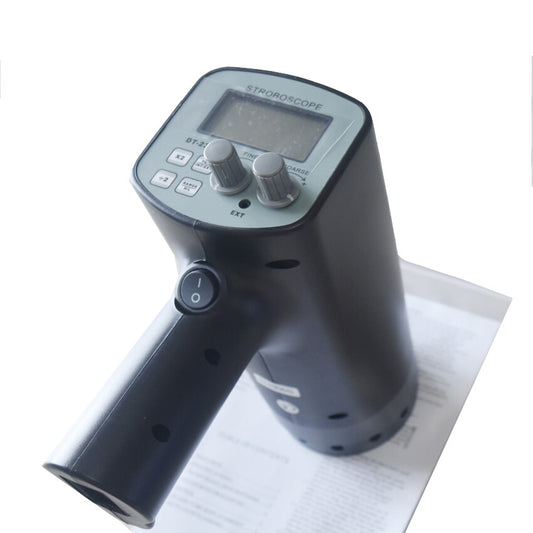 Portable Flash Analyzer Stroboscope Tachometer Xenon Meter 50-12000 FPM 110/220V