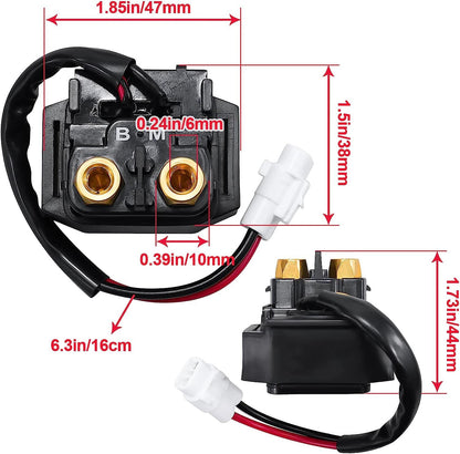ya 5 8.7 New Starter Relay Solenoid for Yamaha Grizzly YFM 600 1999-2001 5GT-81940-11-00