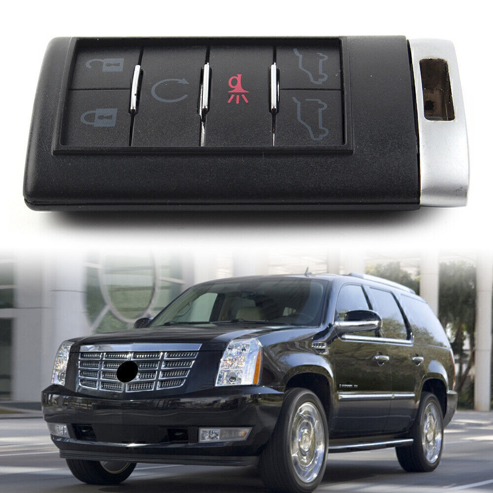 ya 10 5.28 for Cadillac Escalade ESV EXT 2007-2014 Replacement Remote Key Fob shell Case