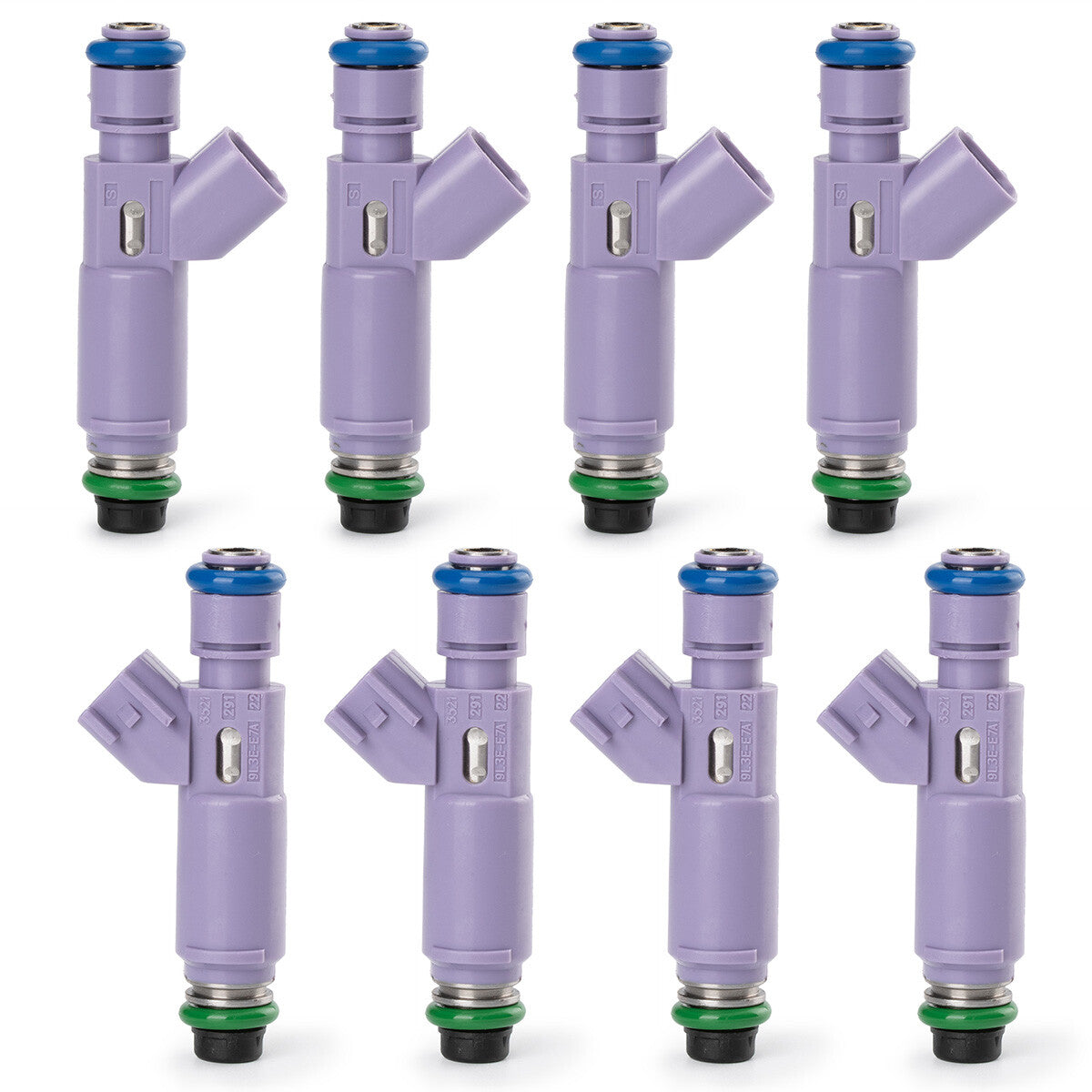 ya 1 8.5.1 8 Pieces Fuel Injector for Mustang 1986 1987 1990 - 1995 9L3E-E7A M-9593-LU24A