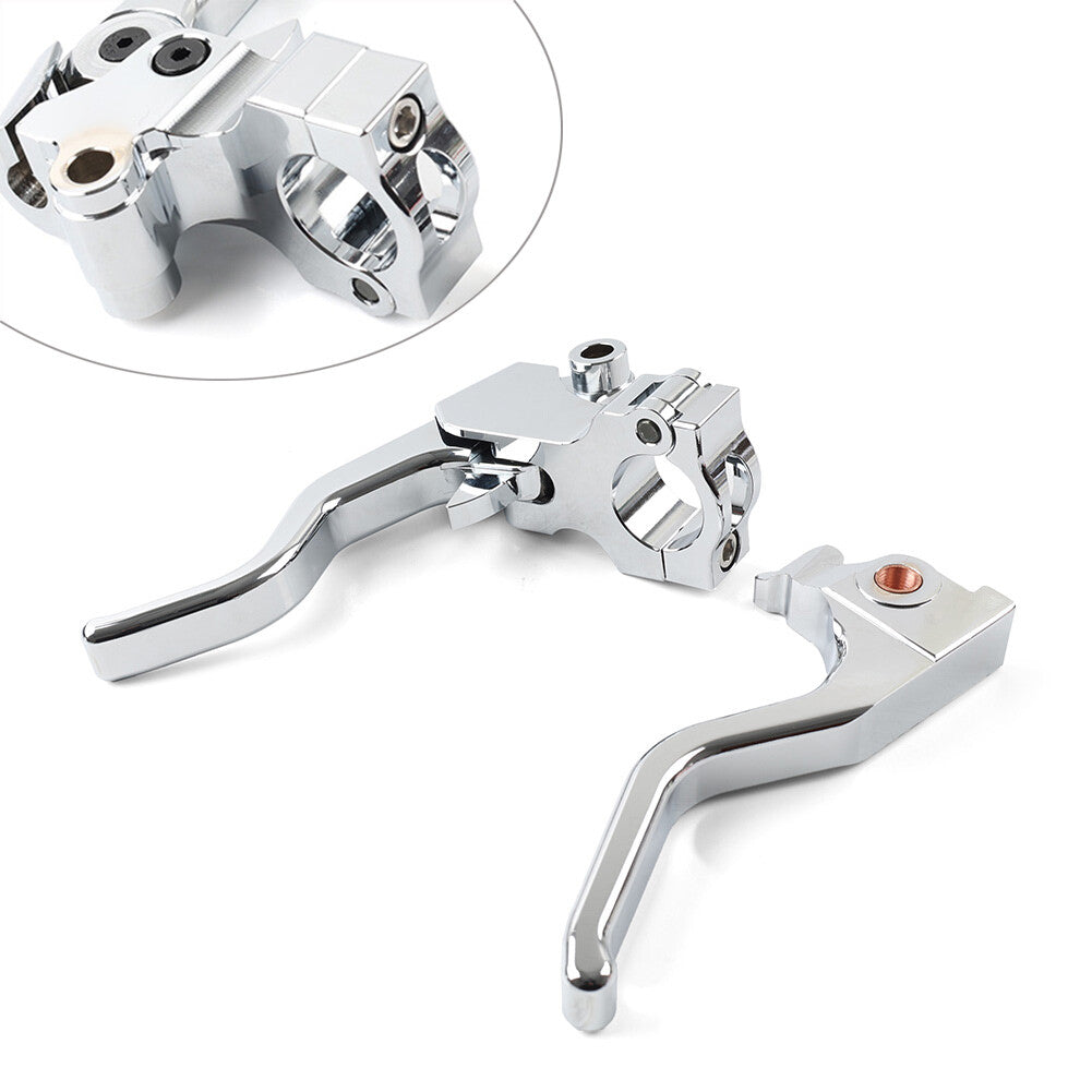 ya 2 7.15 2 Figer Easy Pull Clutch Lever Brake Clutch lever FIT for Harley Dyna Sportster