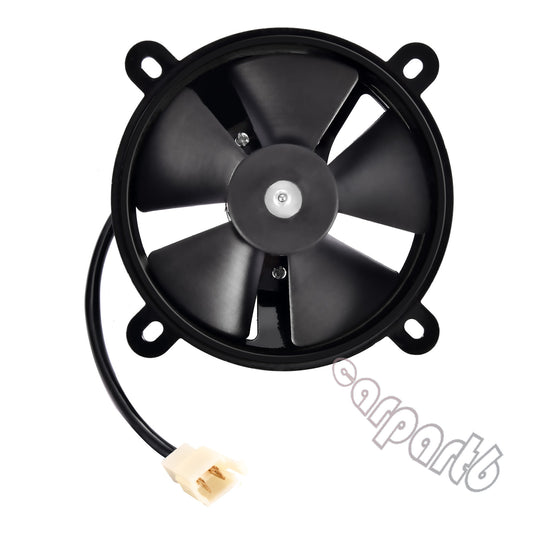 ya 1 7.8 Universal Kit Black 6-inch Slim Fan Push-Pull Electric Heatsink Cooling 12V New