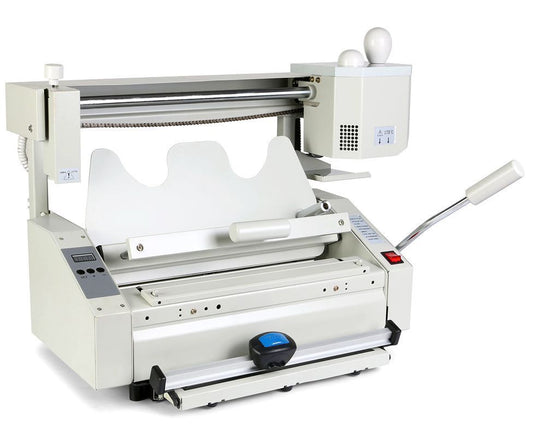MULTIFUNCTIONAL HOT MELT GLUE BOOK BINDER BINDING MACHINE A4 SIZE 220V B