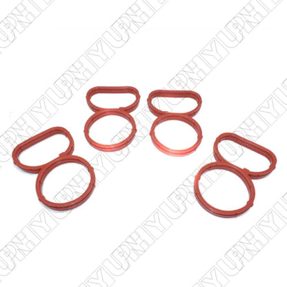 ya 5 8.7 4Pcs Intake Manifold Gaskets 11617801438 for BMW E81 E82 E87 E90 E91 E93 E60 E61