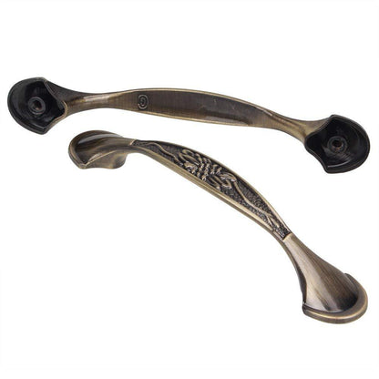 ya 14 100x Antique Bronze Home Furniture Handles w/Screws for Cabinet Drawer 96mm