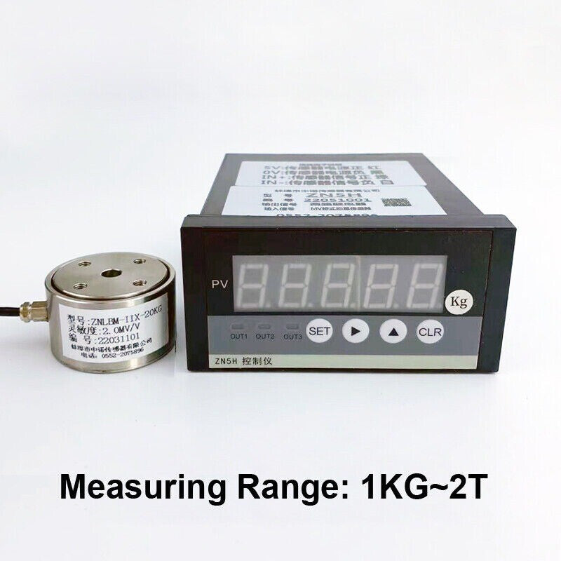 ya 26 1KG~2T High Accuracy Load Cell Tension Pressure Weighing Sensor+Controller Meter