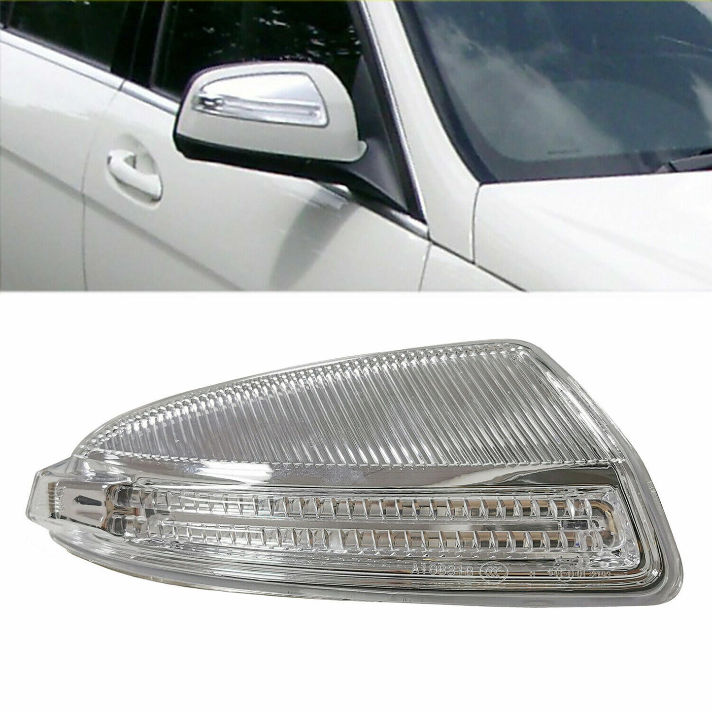 ya 1 8.5.3 A pair of door mirror turn signal lights for W204 W639 C63 C300 C350 AT