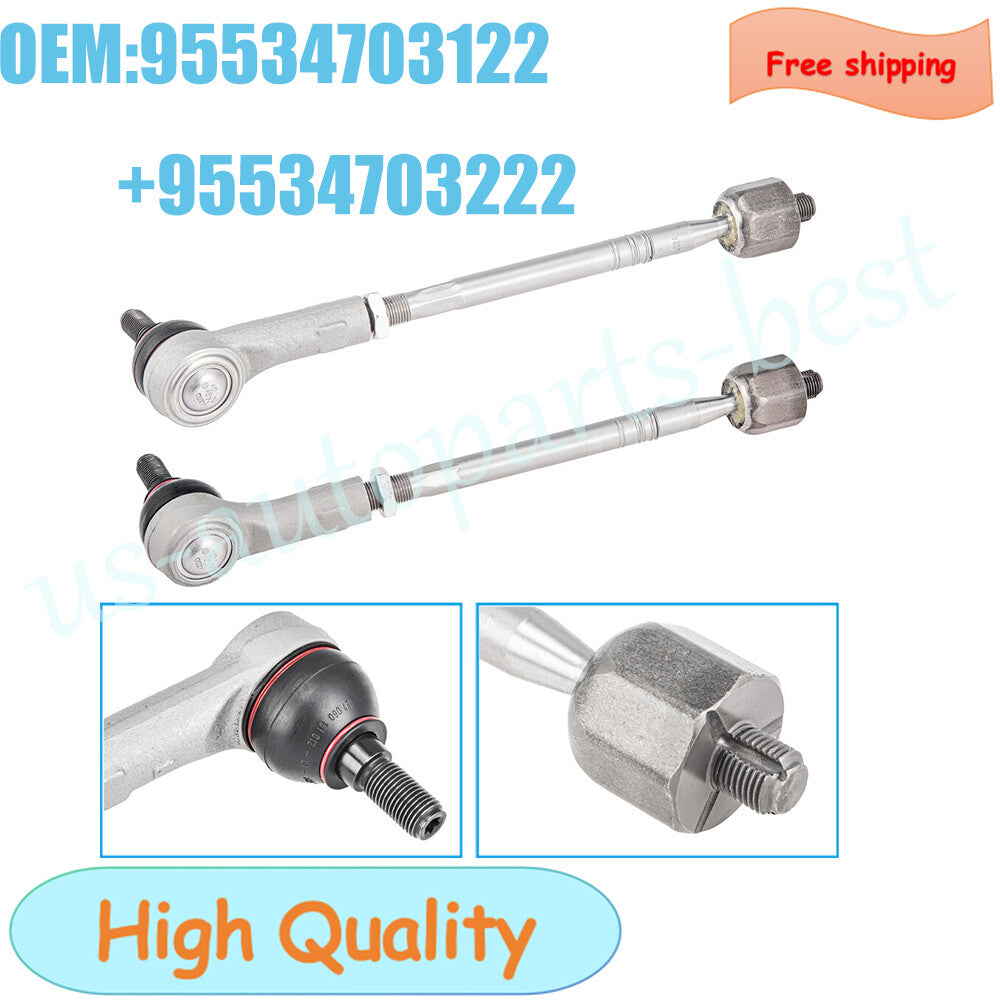 ya 5 8.7 1 Pair Left & Right Steering Tie Rod Assembly for Porsche for Cayenne 2003-2019