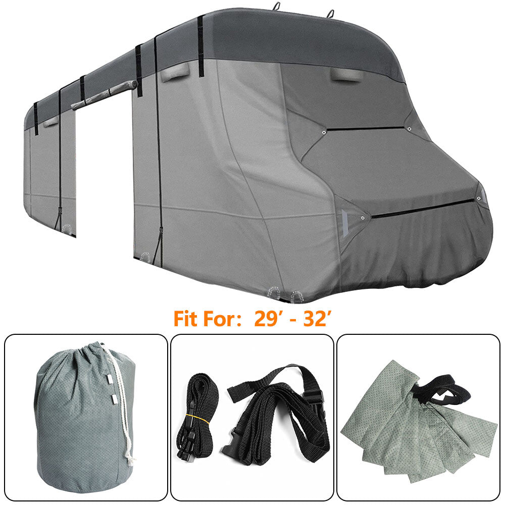 ya 10 10.28 29-foot to 32-foot non-woven RV cover storage suitable for Class C RVs and 