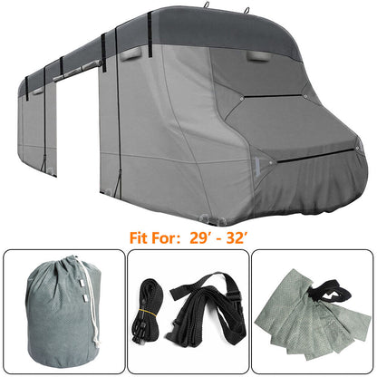 ya 10 10.28 29-foot to 32-foot non-woven RV cover storage suitable for Class C RVs and 