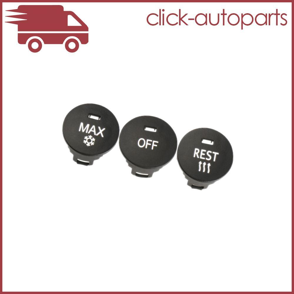 ya 13 1 Set Central A/C Switch Button Cover Cap fit for BMW E60 E61 E63 E64 5 Series M5 M6