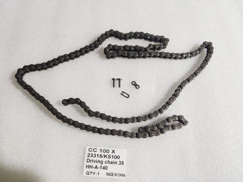 ya 27 7.2 Driving Chain 35 HH-A-140 35X140 Hisun 100cc 23315 KS100 Coleman CT100 for Mini Bike