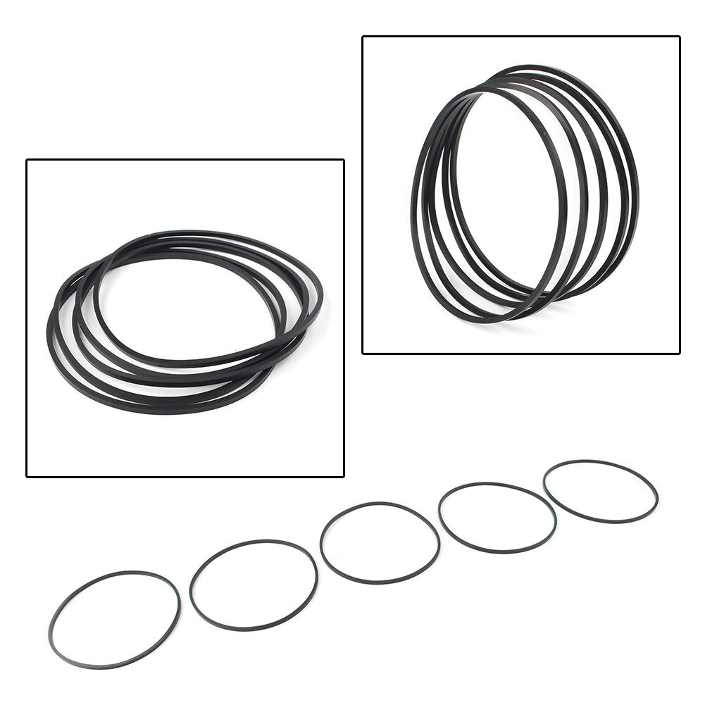 ya 5 8.7 Clutch Seal Rubber Gasket Cover O-Ring Set 5x for Harley Sportster 883 120 Black