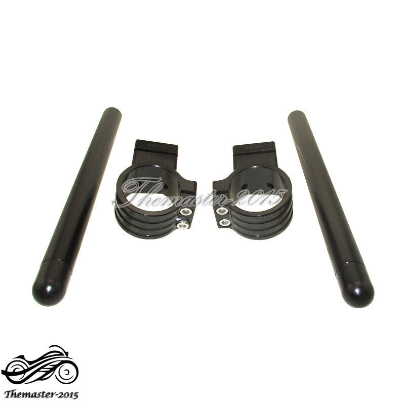 ya 2 6.30 45mm High Rise Clip-On Bracket Bar Handlebar For Pit Dirt Motor Bike Motard
