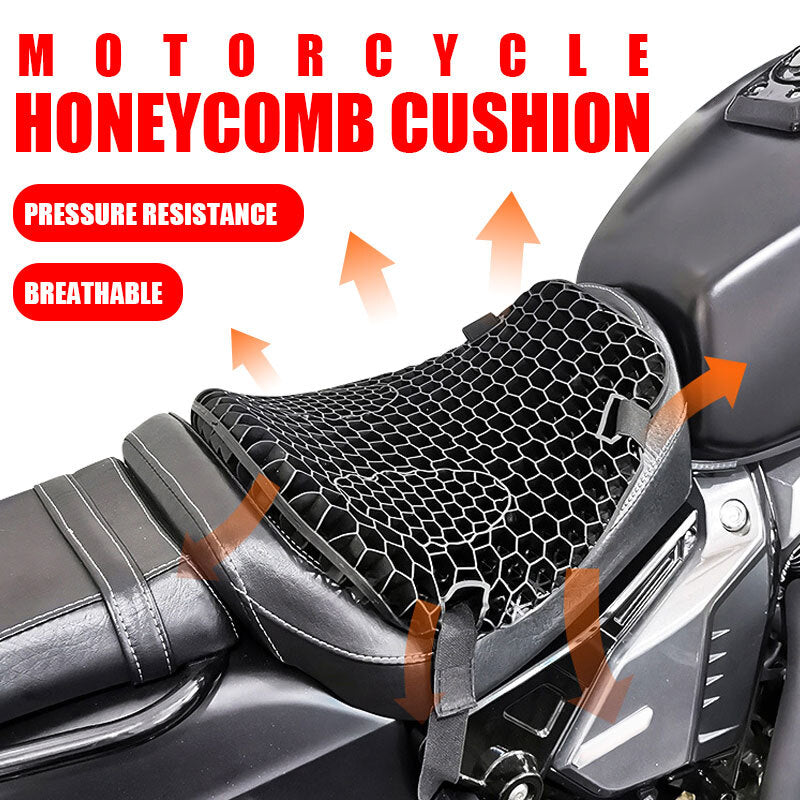 ya 5 8.7 Motorcycle Comfort Gel for SEAT Cushion Cover Honeycomb Pillow Pad Pressure Relief
