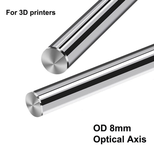 OD 8mm Cylinder Liner Rail Linear Shaft Optical Axis Steel Precision Chromed Rod