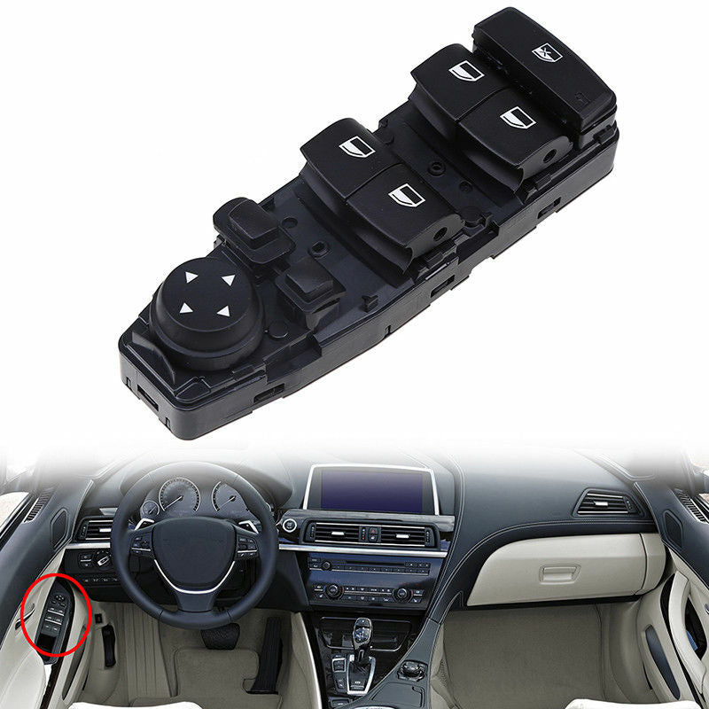 ya 1 8.5.3 Left LH Power Master Window Switch for F10 528i 535i 550i F25 X3 F18 F06 F07