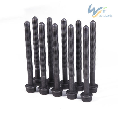 ya 5 8.7 EA888 10 pcs cylinder head bolts for VW Beetle CC for Golf for JETTA for Passat for Tiguan for Audi A4