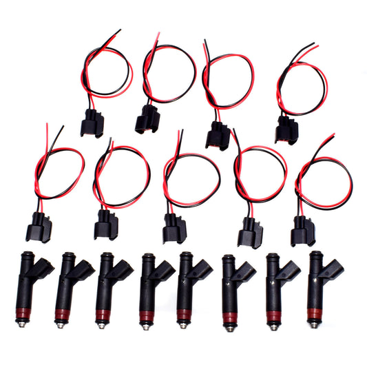 ya 3 6.25.2 for Jeep for Grand Cherokee 8x Fuel injector & 9x Pigtail Wire Connector 53032145AA