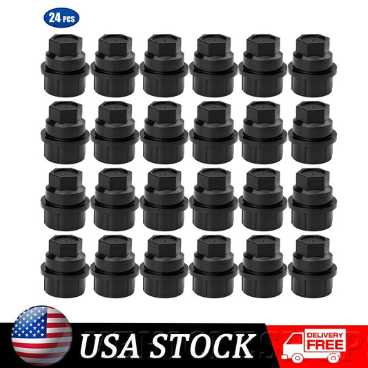 ya 8 5.27.2 24X Wheel Lug Nut Covers Cap for Chevy for Silverado Tahoe for GMC 1500 for Sierra 15646250