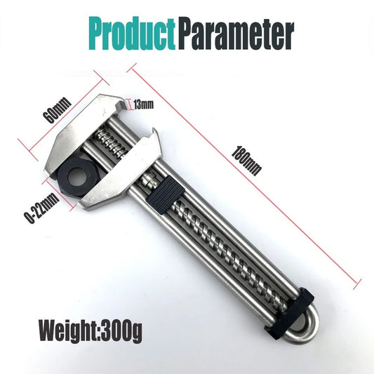 ya 26 Multifunction Wrench Adjustable Wrench Portable Outdoor Hiking Camping Tool