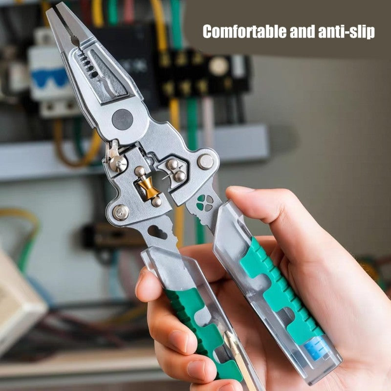 ya 25 Multifunction Pliers Combi tion Pliers Stripper Crimper Cutter Duty Wire Plier