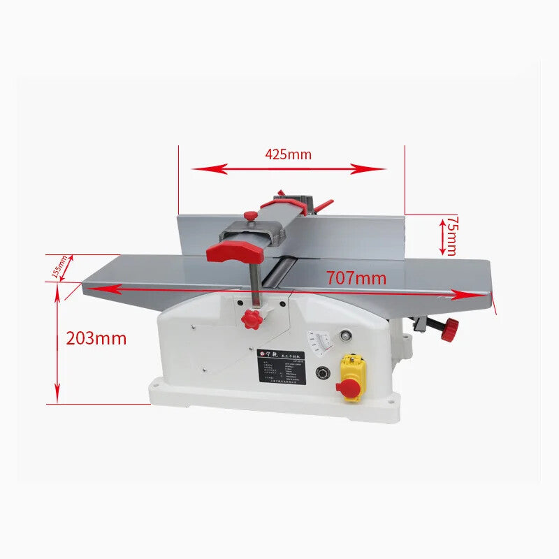 ya 25 6 Inch Electric Desktop Wood Planer DIY Woodworking Planer Electric Planer Tool