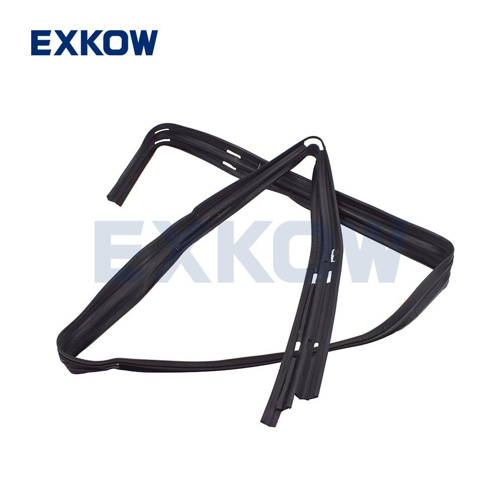 ya 5 8.7 Left rear window channel seal for Pajero Montero MK2 1990 - 2004