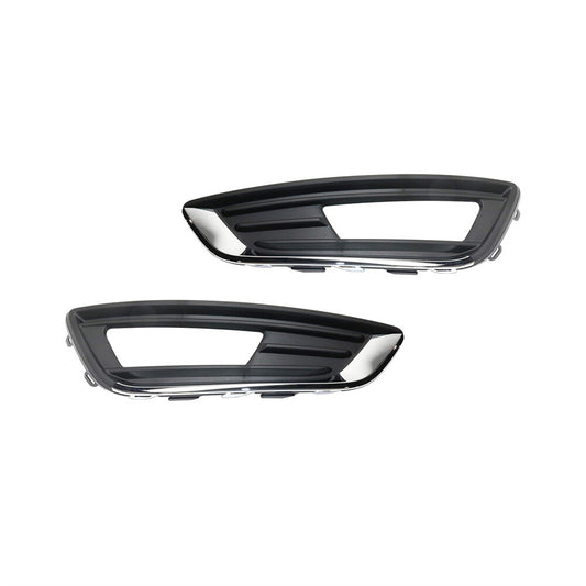 ya 13 5.27.2 For 15-17 for Ford Focus F1EJ-15A299-ABPair Front Bumper Fog Light Lamp Cover Bezel