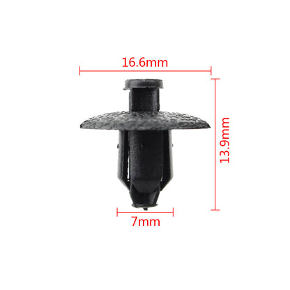 ya 5 8.7 40 Engine Side Cover Clips Push-Type Rivets Retainer for Toyota for Lexus 9046707117