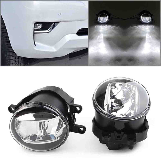 ya 1 8.5.2 LH & RH LED Fog Lights Bumper Driving Lamps For RAV4 Tacoma Tundra for Camry