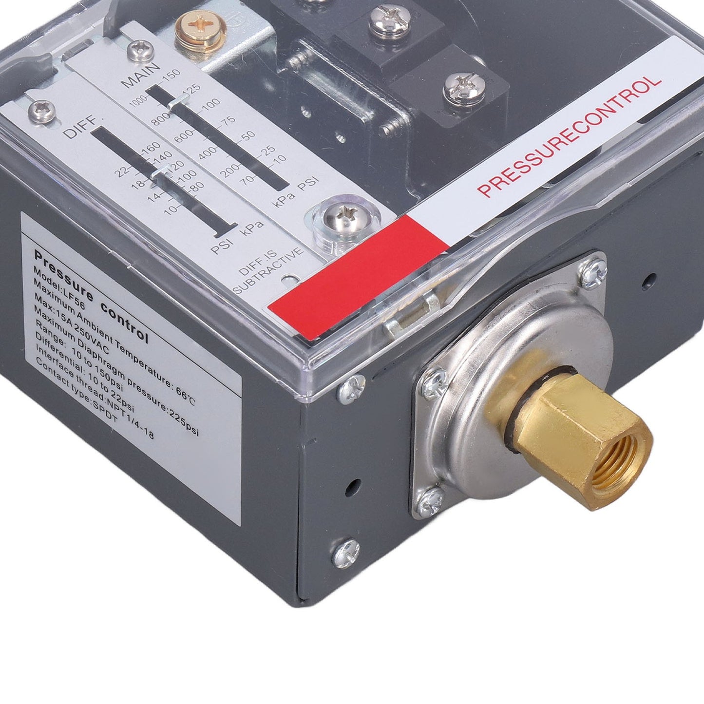 ya 25  Pressure Controller Control Switch For Boiler Water Tower 225psi