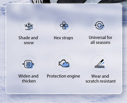 ya 5 8.7 7 Layer Car Cover Outdoor Water Proof Rain Snow Sun Dust Sunshade UV Protector