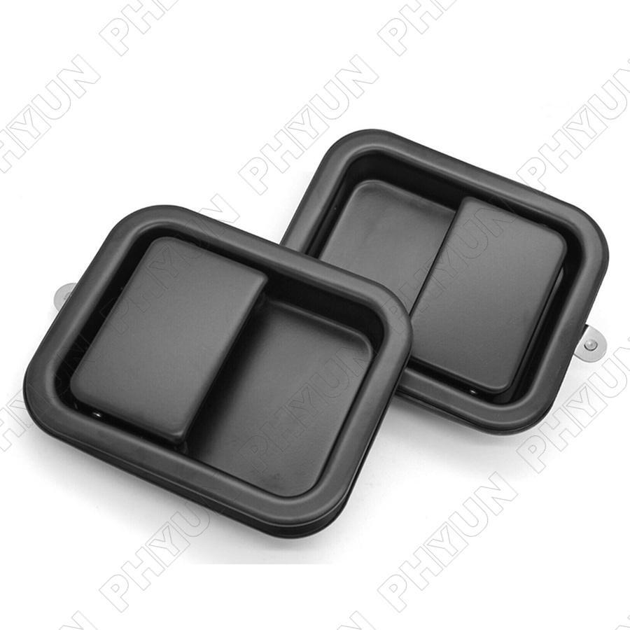 ya 13 5.27 2Pcs Outside Door Handles for Jeep CJ7 81-86 for Wrangler YJ 87-95 for Wrangler TJ 97-06