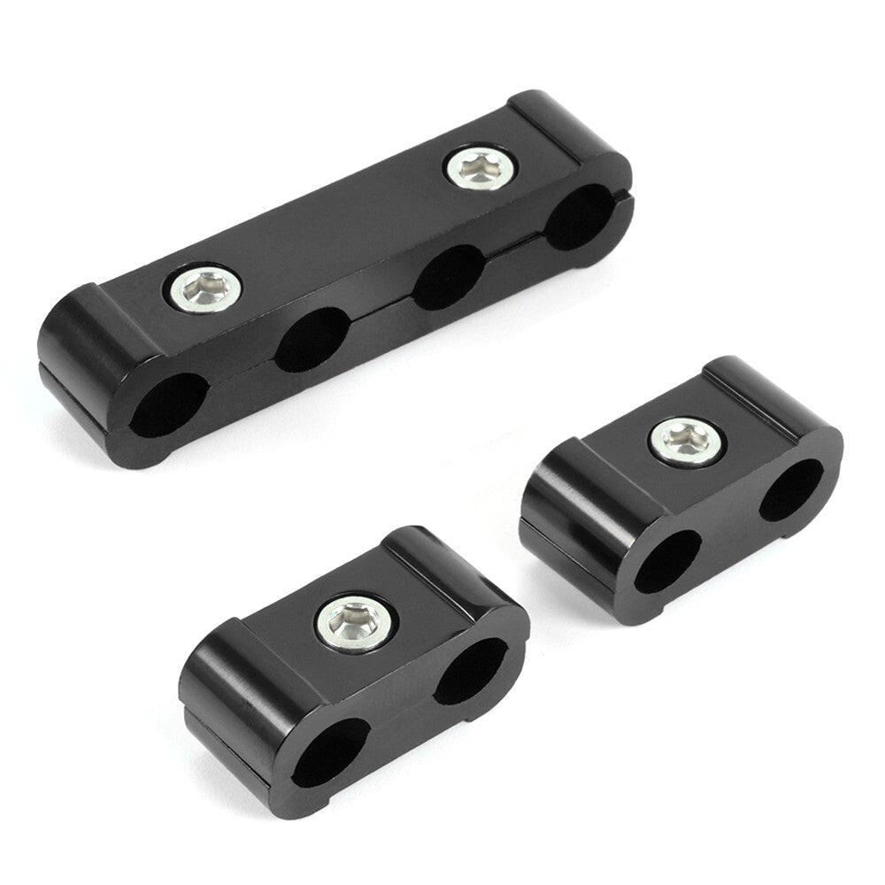 ya 5 8.7 Black Engine Spark Plug Wire Separator Divider Clamp Wire Separator Divider 3PCS