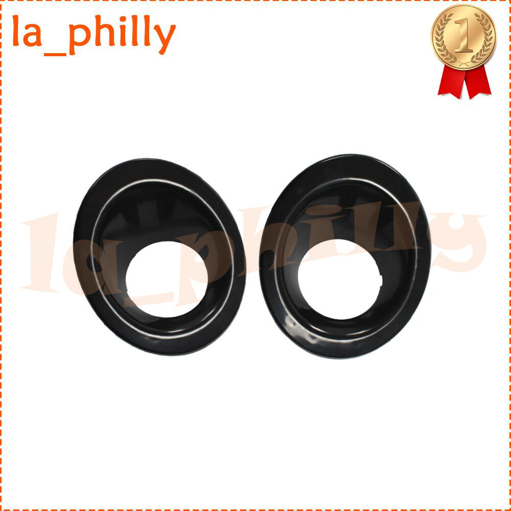 ya 13 5.27.2 1Pair Front Fog Lamp Light Bezel Unpainted Left & Right for Land Rover LR2 08-13
