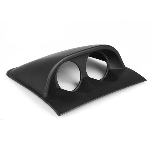 ya 2 6.26 2 52MM Car Black Look ABS Plastic 2 Hole Gauge Meter Mount Pod