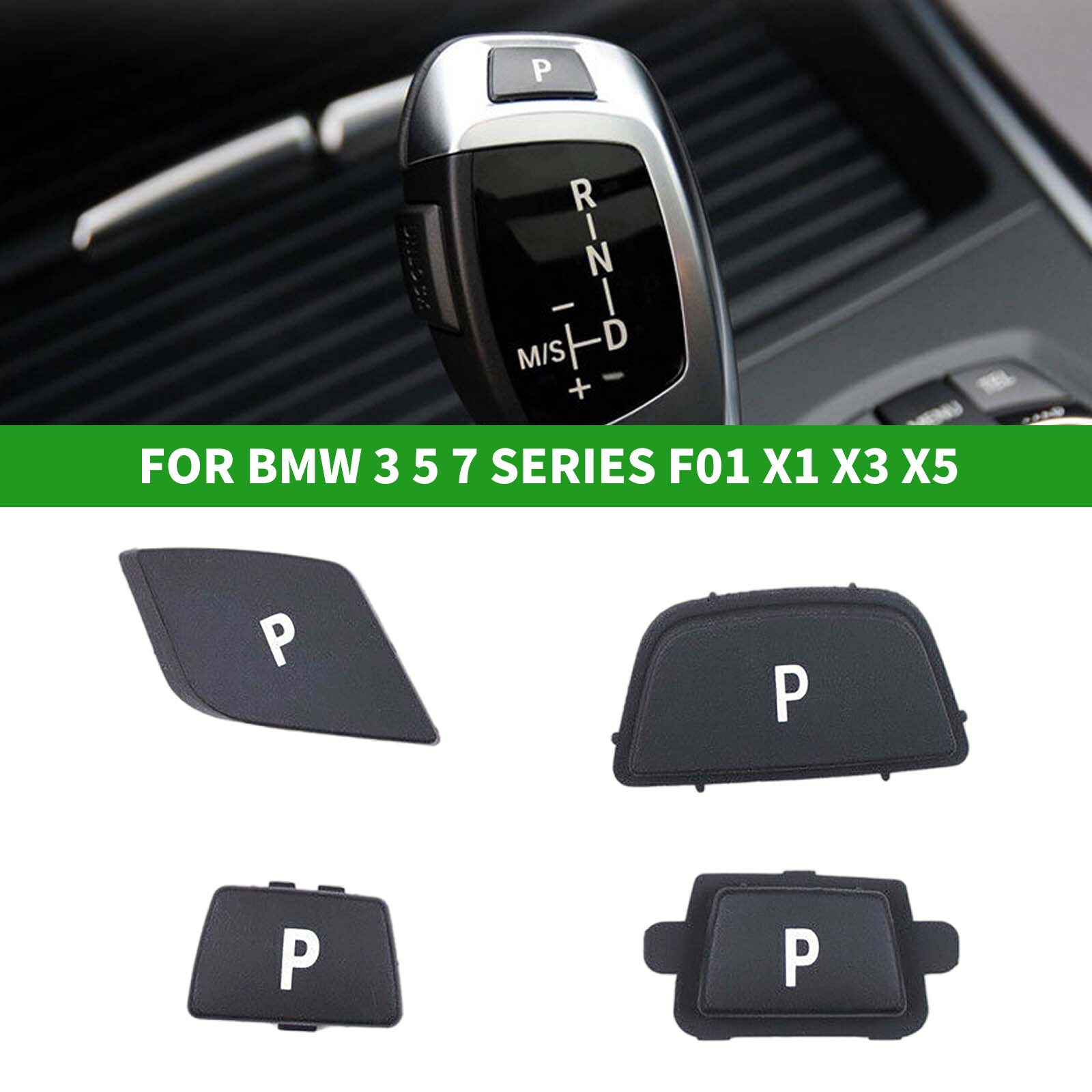 ya 11 6.5 Gear Shift Change P Button and Lever Button for BMW 3 5 7 Series f01 X1 X3 X5
