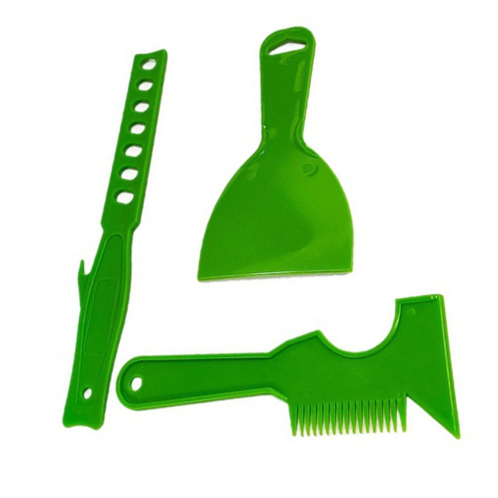 ya 16 For DIY Paint Mixing Tool Set Spatula Scraper and Brush Comb for Home Use