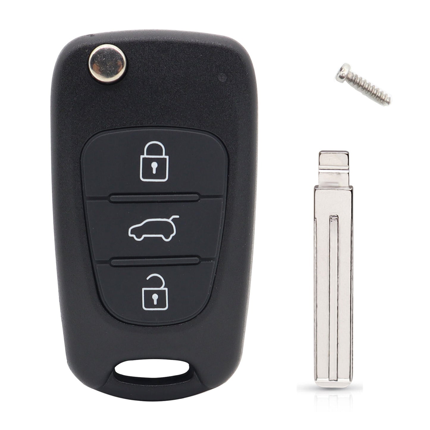 ya 5 8.7 Key Remote Shell Case Fob for Hyundai i20 i30 i35 iX20 iX35 for Elantra Flip Cover