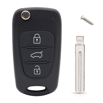 ya 5 8.7 Key Remote Shell Case Fob for Hyundai i20 i30 i35 iX20 iX35 for Elantra Flip Cover