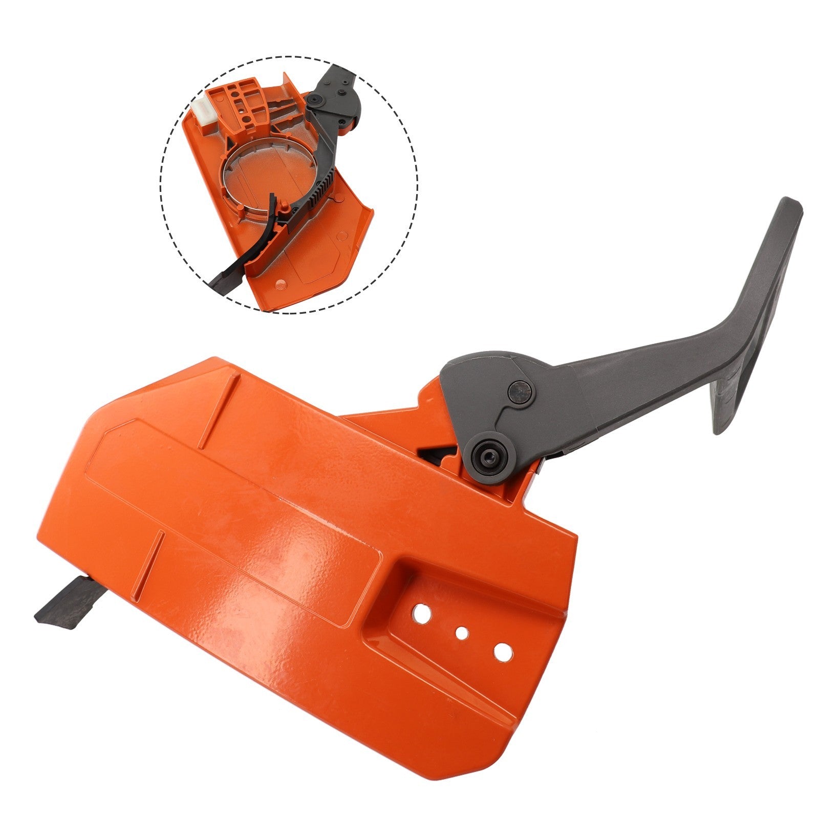 ya 17 Sturdy For 281 288 Chainsaw Clutch Brake Chain Sprocket Cover Plastic Material