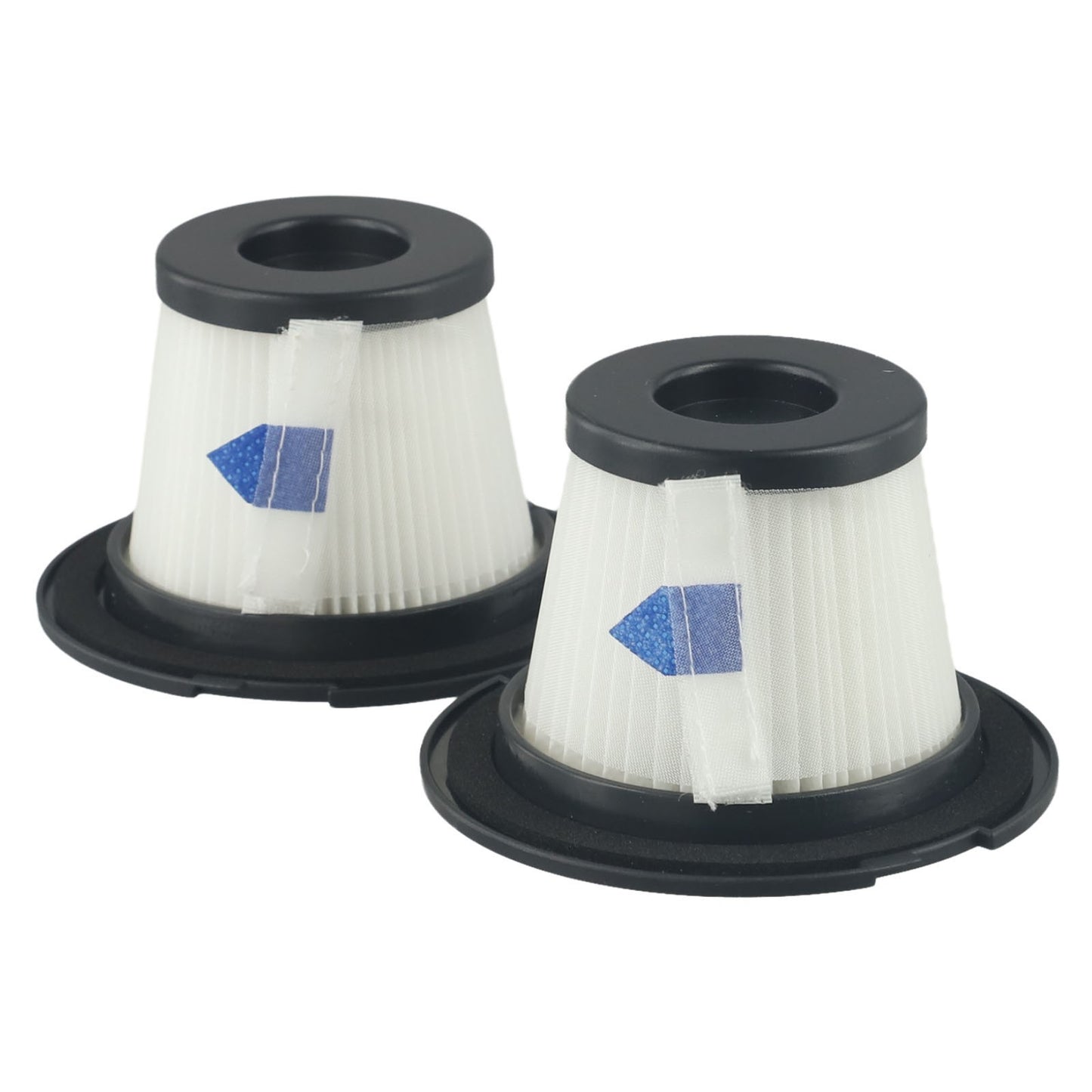 ya 25 Vacuum Cleaner Filters White + Black 2 Pcs 95.6cm Accessories Easy To Install