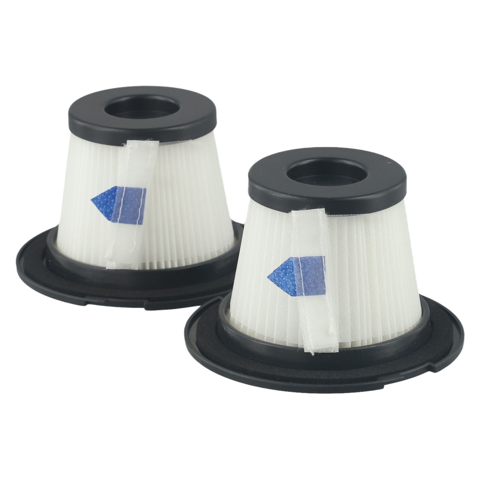 ya 25 Vacuum Cleaner Filters White + Black 2 Pcs 95.6cm Accessories Easy To Install