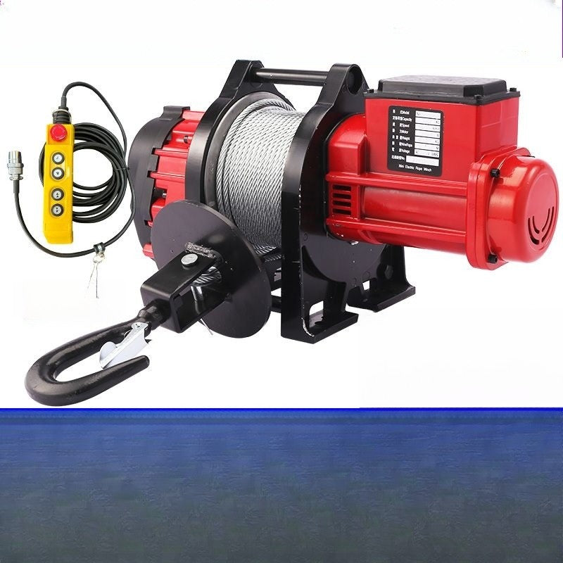 220V Electric Hoist Lifting Crane Brushless Speed Converter Hoist Small Hoist
